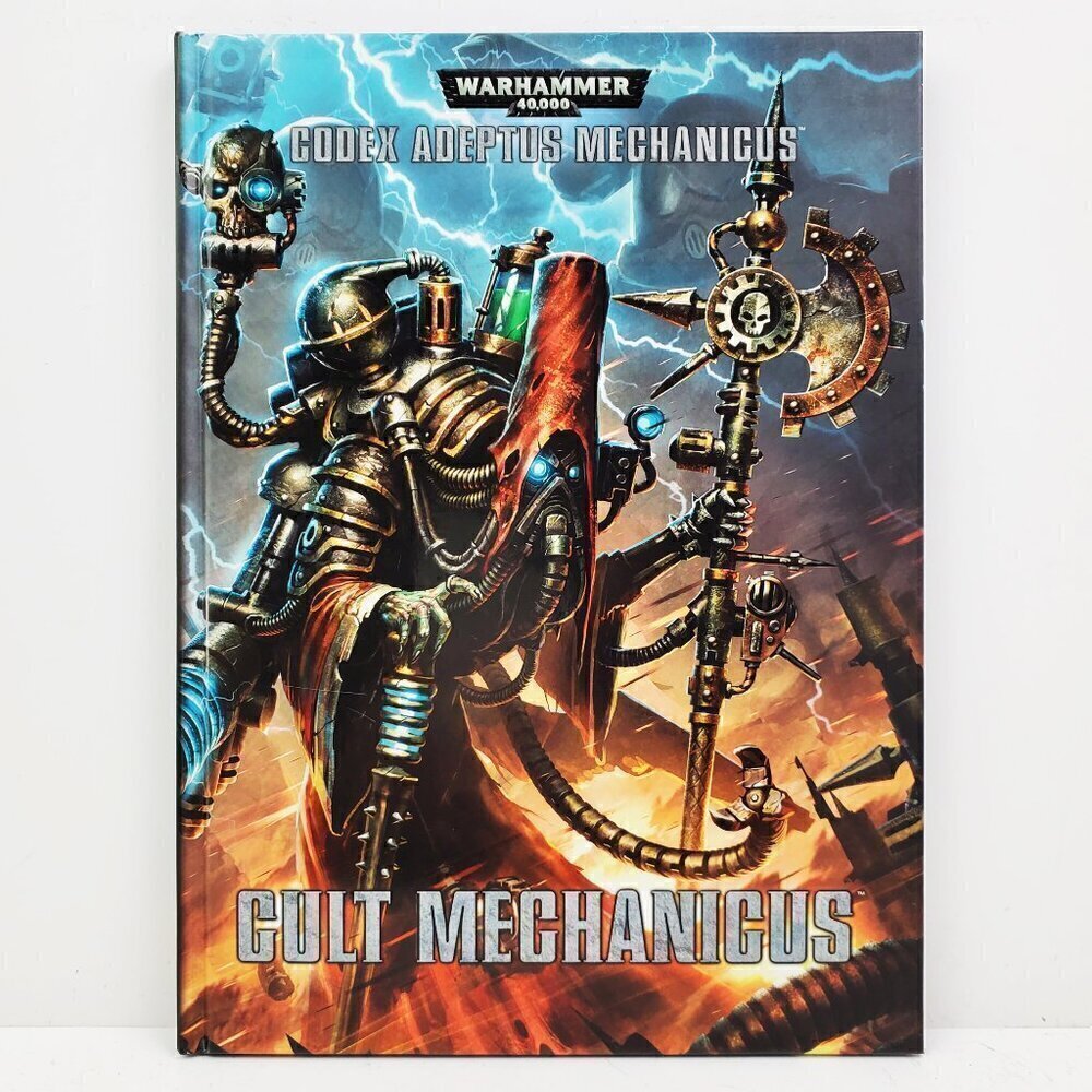 Warhammer 40k Codex Cult Mechanicus Book Hardcover Supplement 2015 Unread